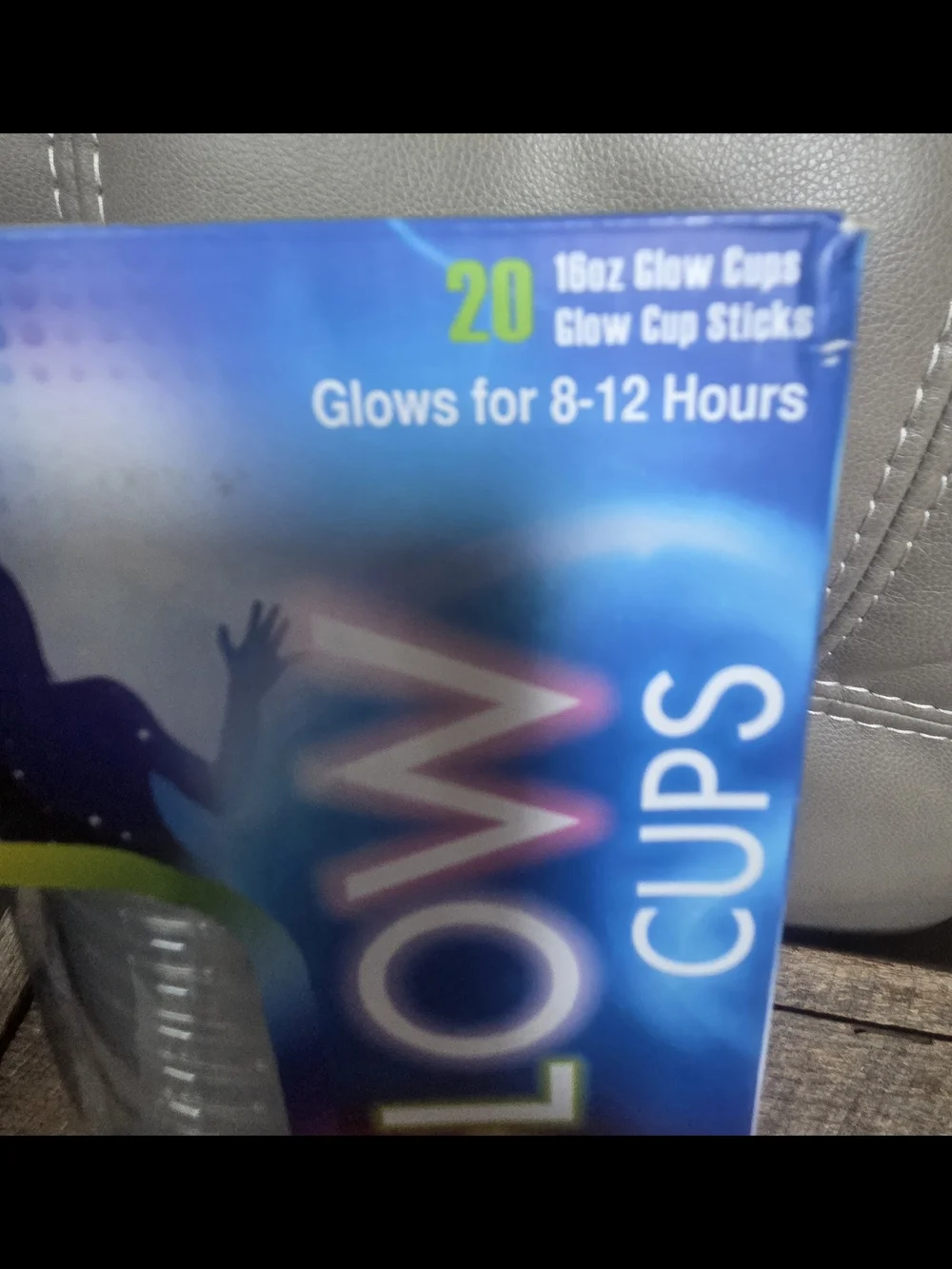 NIB 20 Glow Cups Party Pack — Multicolor PARTY Glow Cups ~ Bin SS